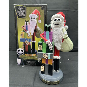 Disney Nightmare Before Christmas Jack Skellington Nutcracker Present Kurt Adler
